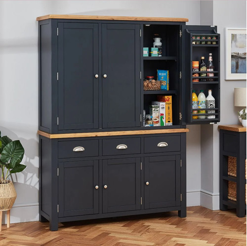 Pantry cupboard triple - cupboard, kitchen
