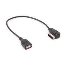 AUX Media Interface USB Female Audio Adapter Cable AMI For Mercedes For Benz