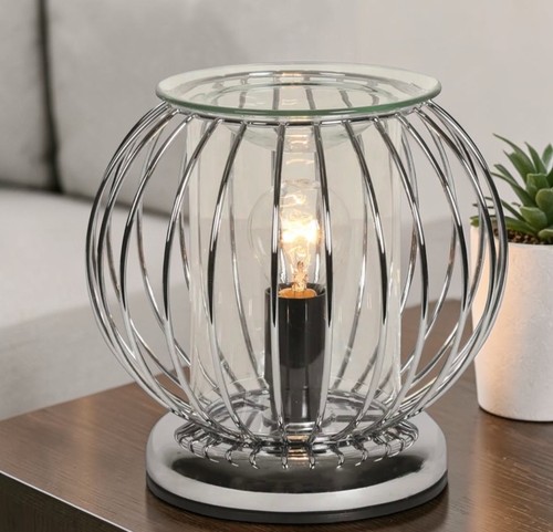 Chrome dome touch lamp - dome,