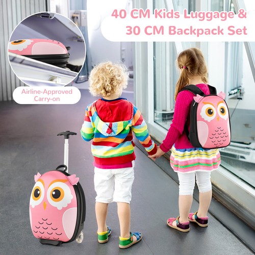 Two piece kids luggage set - piece,