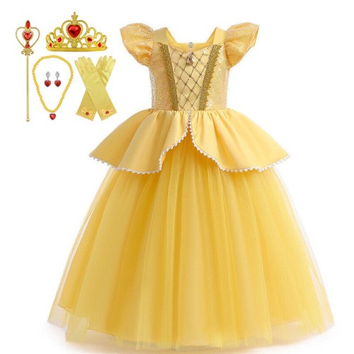 Girls belle princess dress - girls,