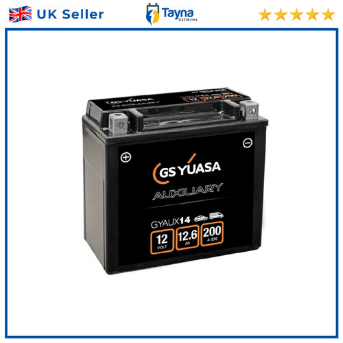 Car battery gyaux14 yuasa - car,