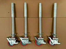 Aluminium Scaffold Tower Adjustable Legs & Castors