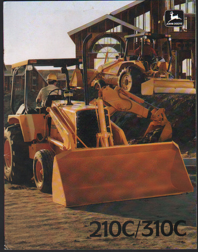 John deere 210c and - john,