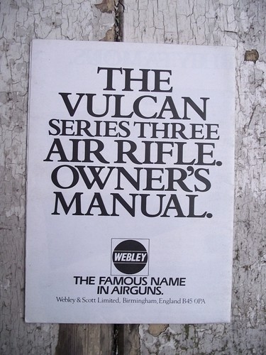 Webley vulcan series - webley,