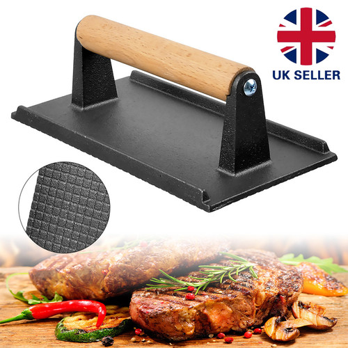 Cast iron steak weight - weight, bbq
