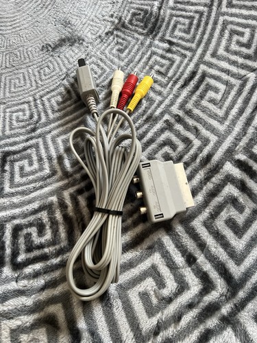 Original nintendo wii - av, cable