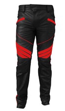 Mens Sexy Jeans Real Leather