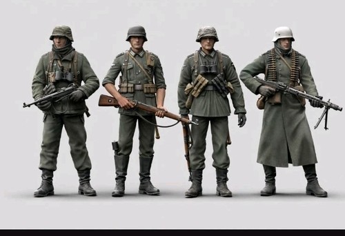 Ww2 german soldiers bundle - soldiers,