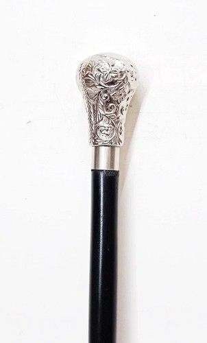 Vintage wooden cane black - cane,