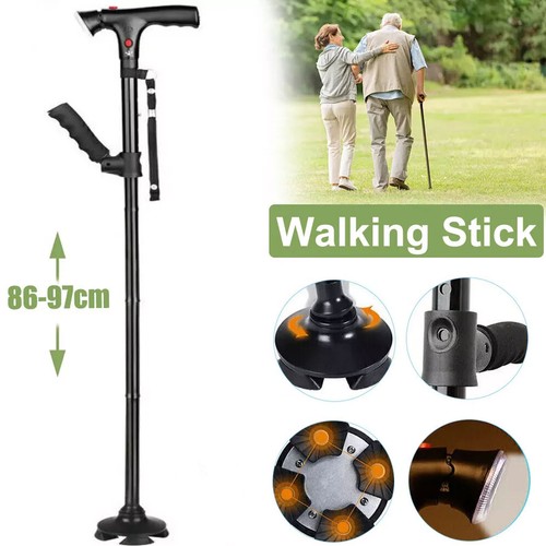 Elder folding walking stick - folding,