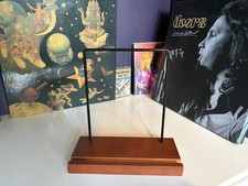Handmade Wooden Base Vinyl Record Display Stand Uk Seller