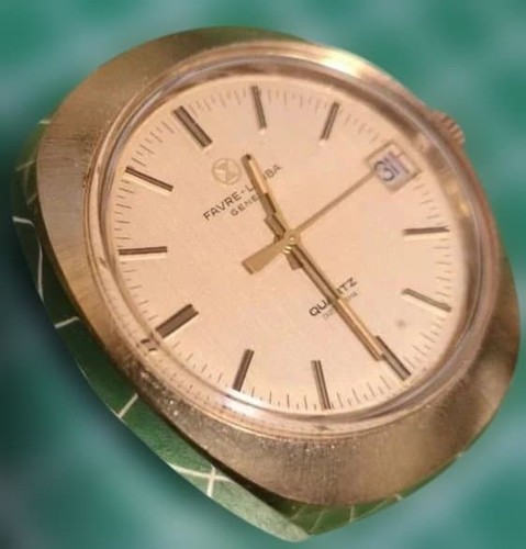 Favre leuba mens quartz gold - mens,