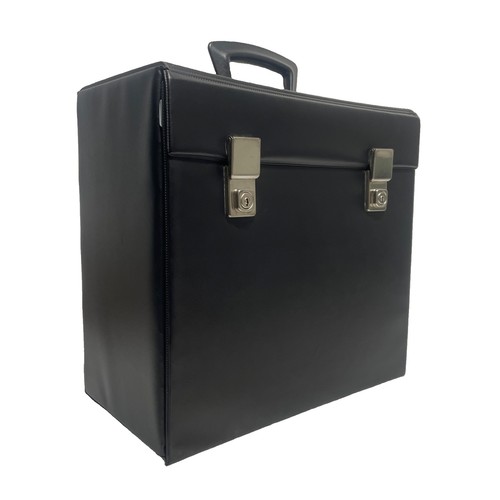 Vintage record case black - case,