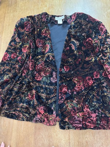 Vintage dividend floral velvet - floral,