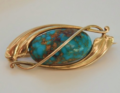 Antique murrle bennett - bennett, 9ct