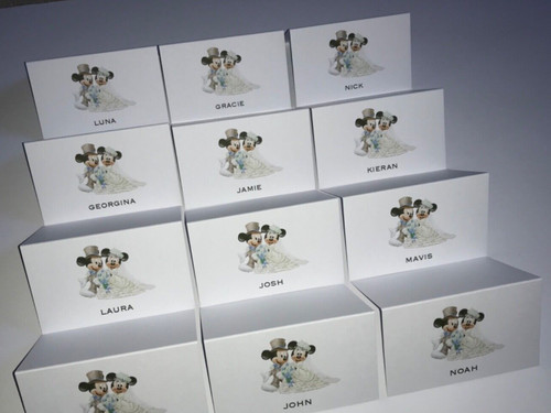 Disney wedding place cards - disney, /
