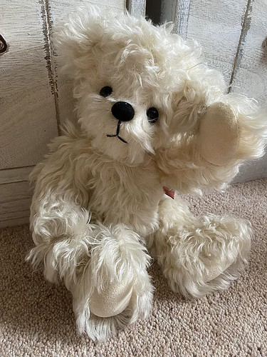 Sweet ooak artist mohair - ooak, bear
