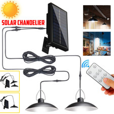 2 Heads LED Solar Powered