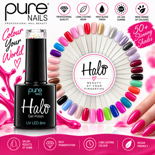 Halo pure nails - gel, polish