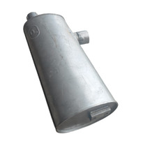 Exhaust muffler UNIMOG