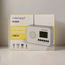 Intempo Portable FM Radio With