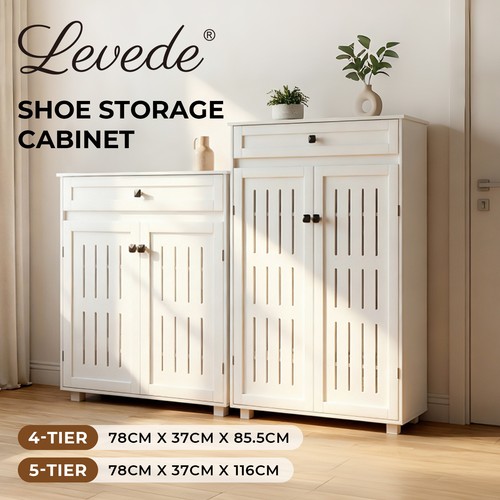 Levede shoe cabinet storage - shoe,