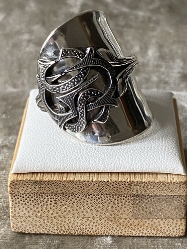 Saddle spoon ring size t - spoon,