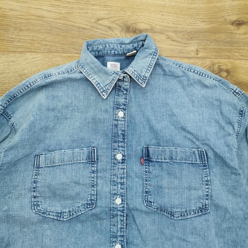 Levi shirt mens blue - s,