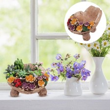 Succulent Pot Vintage Cement Planter Succulent Planter Plant Pot Gardening Pot