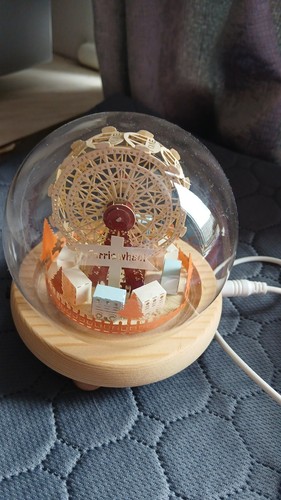 Wooden laser cut ferris - 3d,