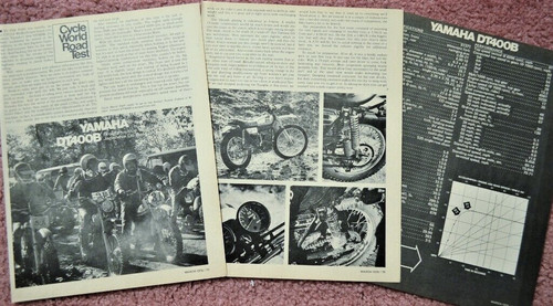 1975 yamaha 400b - dt, page