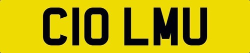 Colm car number plate - colm, colm's