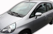 Wind Deflectors HEKO Fits Honda Jazz 2001-2008 5 Door 4pc