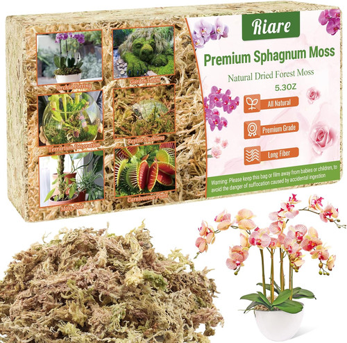 150g natural sphagnum moss - natural,
