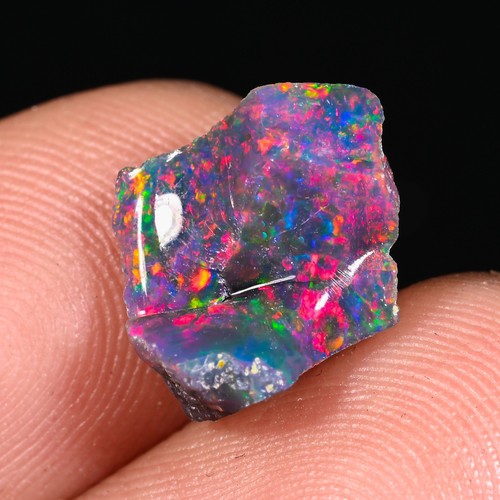 Black ethiopian opal - ct,