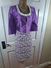 Fee G Purple & Cream Floral