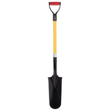 Digging Grafting Spade Trench Drainage Shovel Heavy Duty Garden Cable Laying 
