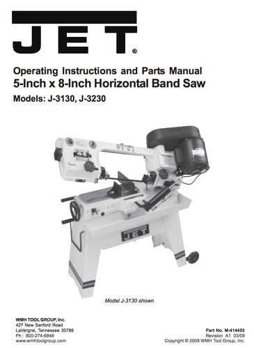Jet band saw owner - band,