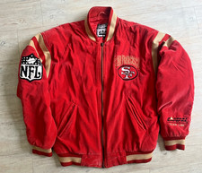 SAN FRANCISCO 49ERS OFFICIAL CAMPRI NFL BOMBER JACKET MENS LARGE