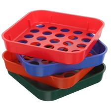  4 Pcs Coin Sorter Change Counter Coins Sorting Tray Reusable for