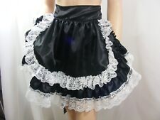 adult baby sissy satin apron