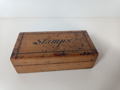 Small vintage wood wooden - wood,
