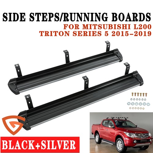 Silver running board side - silver,