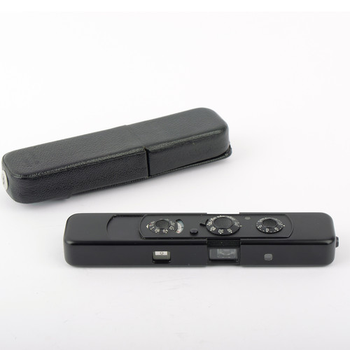 Minox black 15mm w case - black, w.