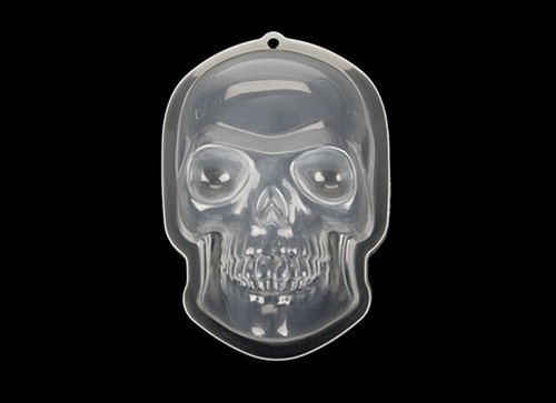 Skull jelly mould halloween - skull,