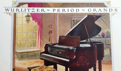 1925 wurlitzer grand piano - grand,