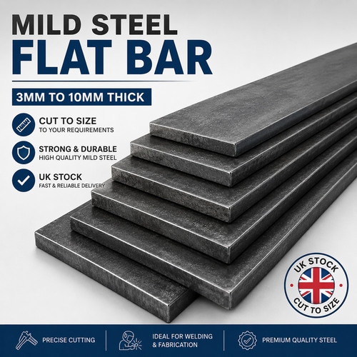 Mild steel flat - bar, cut