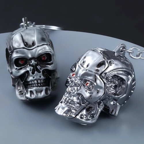 Metal terminator skull head - terminator,