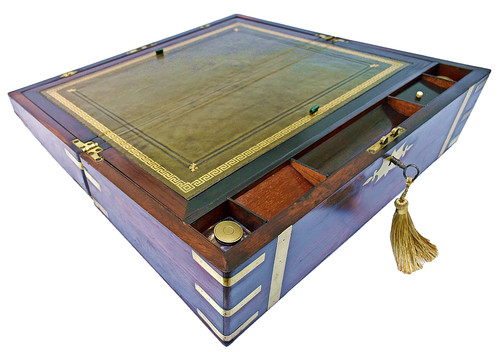 Early victorian writing slope - early,